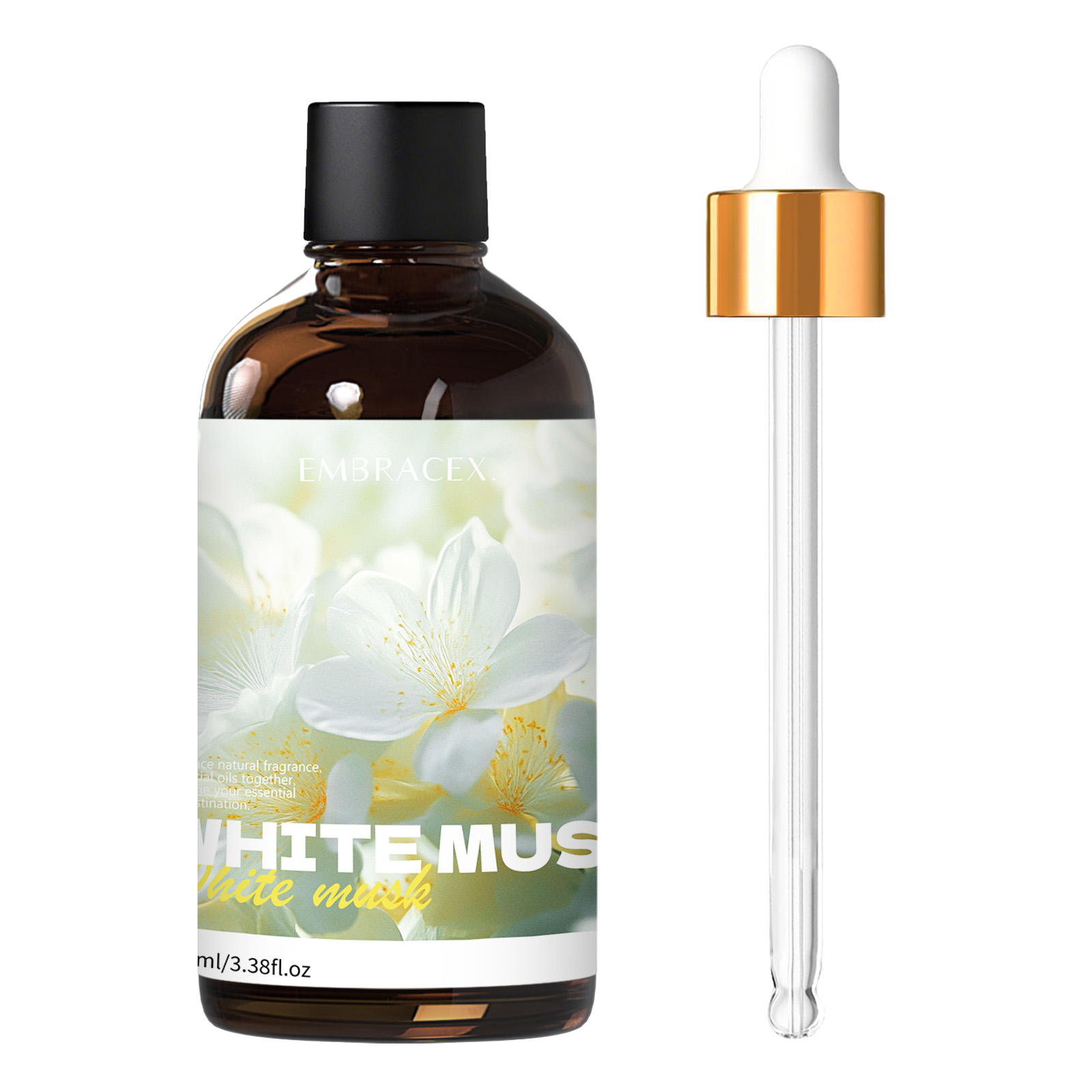 Musk White Oil - 100 мл ароматического масла белого мускуса