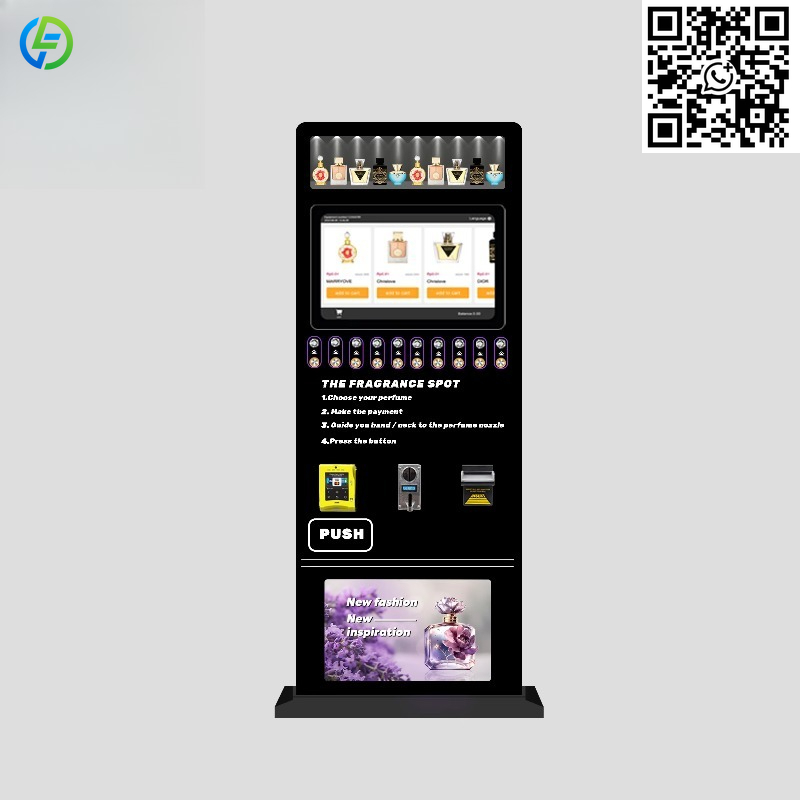 Perfume Fragrance Machine - Индивидуальный популярный оптовый торговый автомат для
