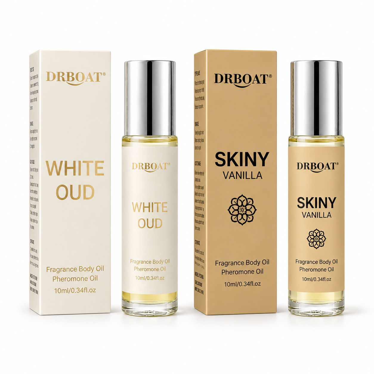 Musk White Oil - Набор из 2 флаконов с ароматическим
