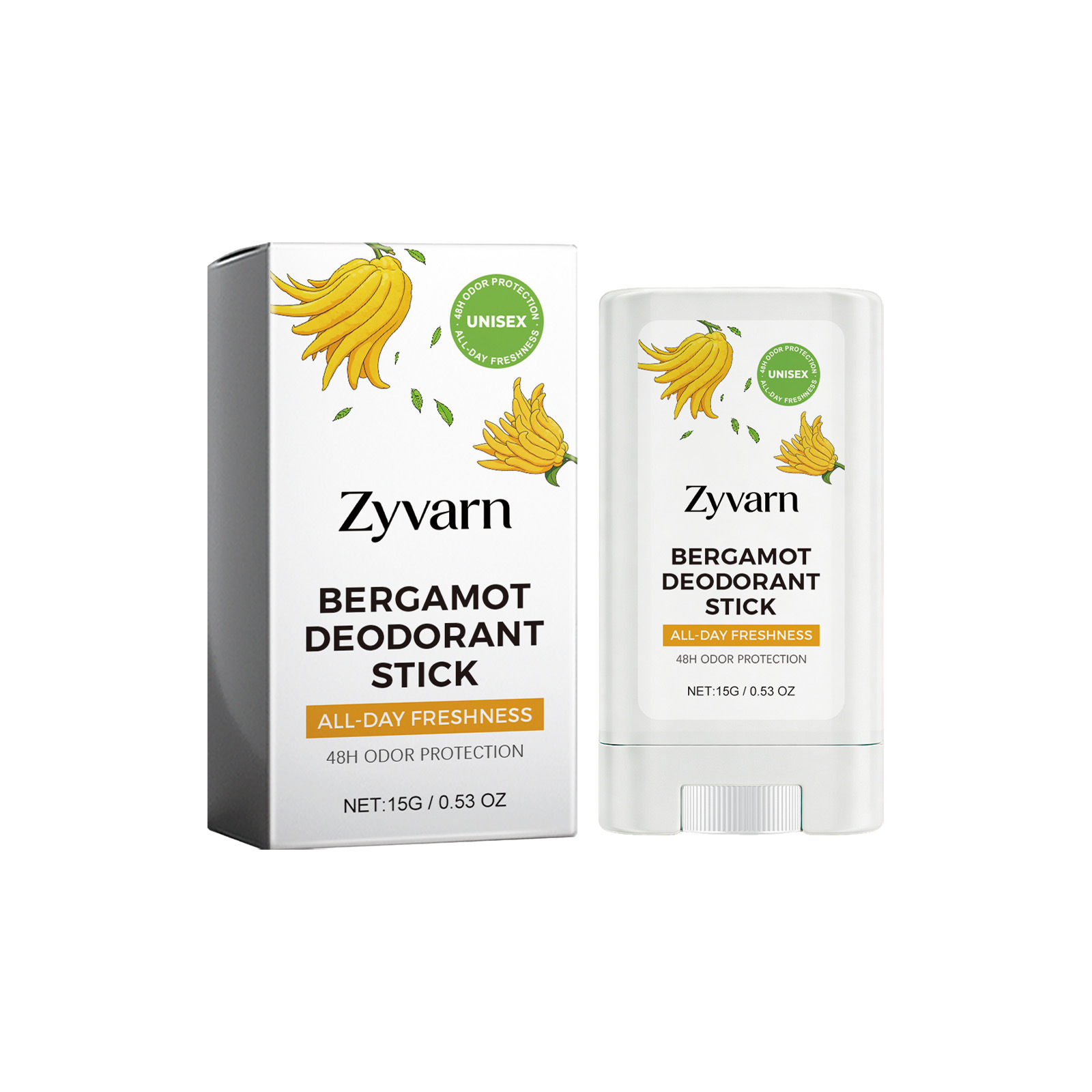 Perfume Fragrance Moisturizer - Дезодорант-стик Zyvarn Bergamot: нежный и увлажняющий,