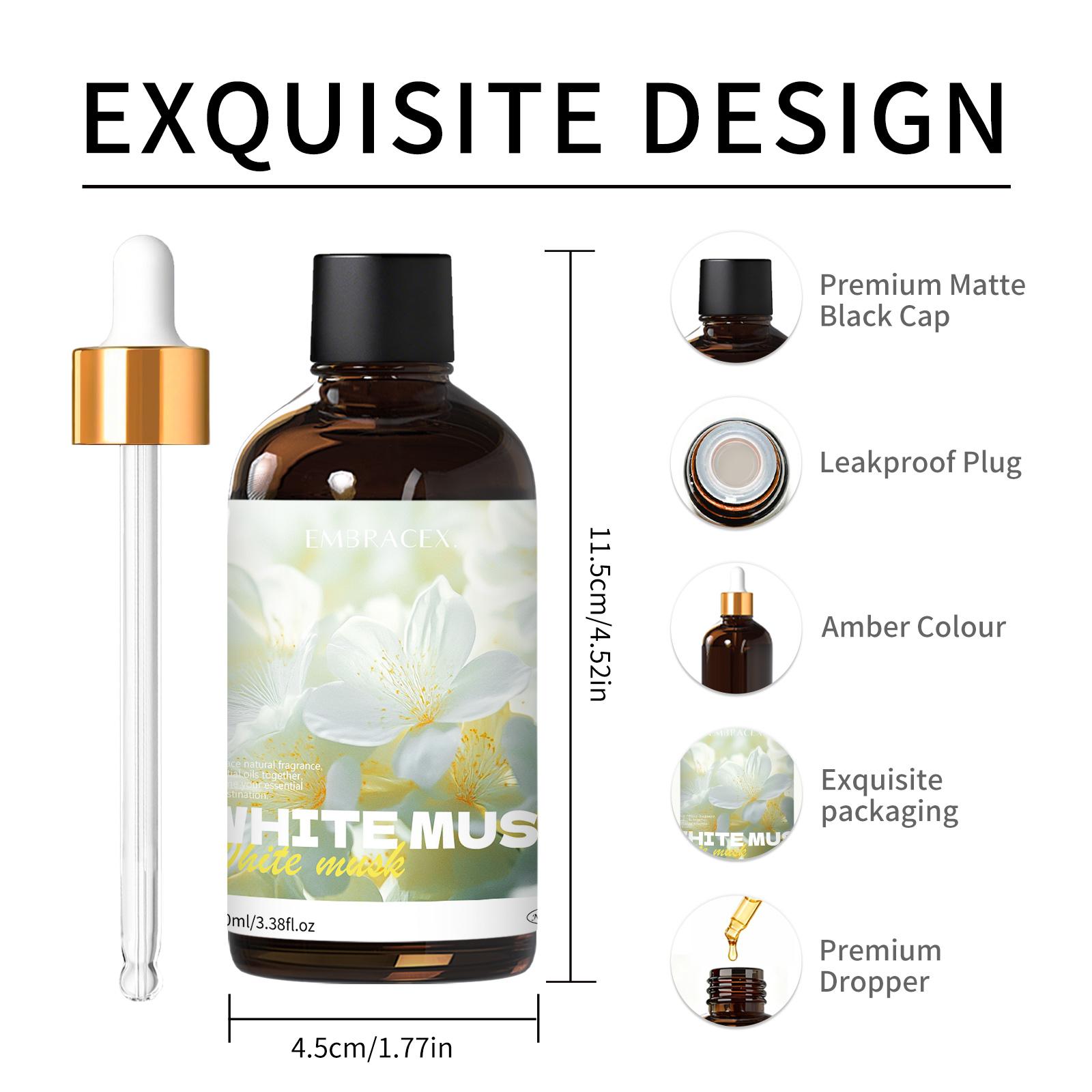 100 мл ароматического масла бе – обзор и цена Musk White Oil