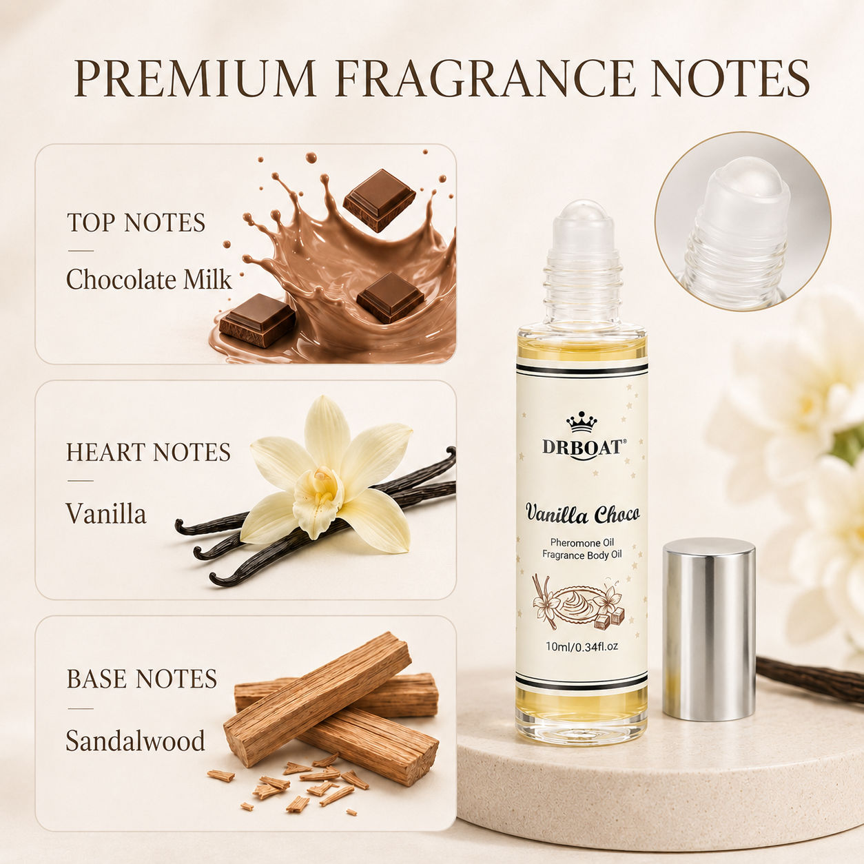 Женский парфюмированный ролико – обзор и цена Perfume Fragrance Vanilla